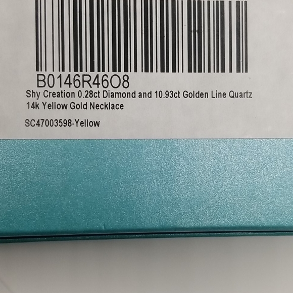 14 carat Quartz  Pendant Necklace - Picture 4 of 4